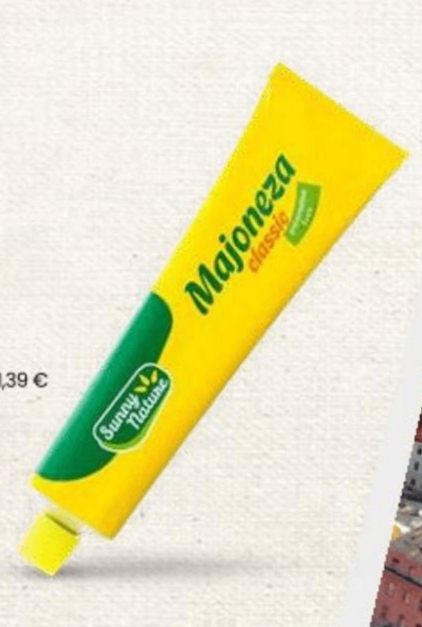 Majoneza 165 g Sunny Nature - Akcija u trgovini Eurospin