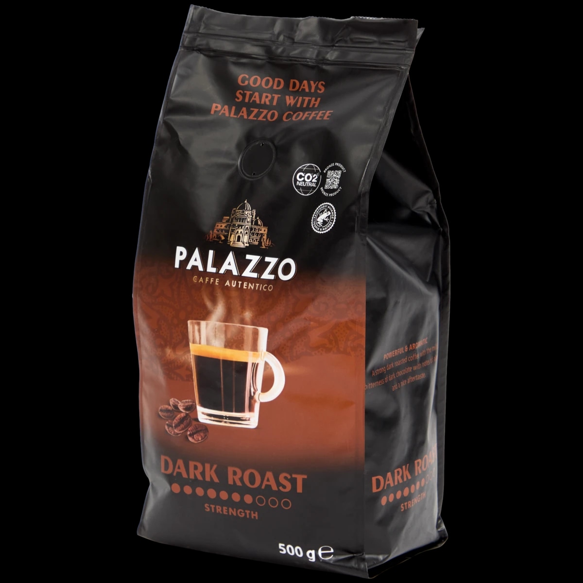 Palazzo kava u zrnu Dark Roast 500 grama - Akcija u trgovini Action