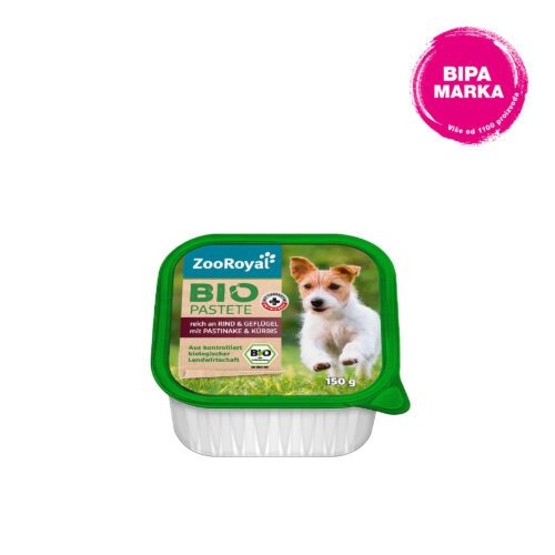 ZooRoyal Bio pašteta za pse 150 g - Akcija u trgovini Bipa