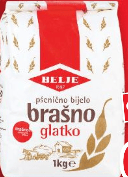 BELJE Glatko brašno pšenično 1 kg - Akcija u trgovini Kaufland