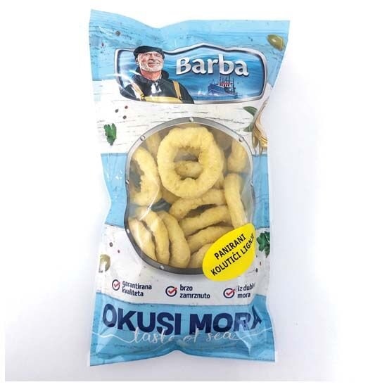 Barba Panirani kolutići lignje 500 g - Akcija u trgovini Plodine