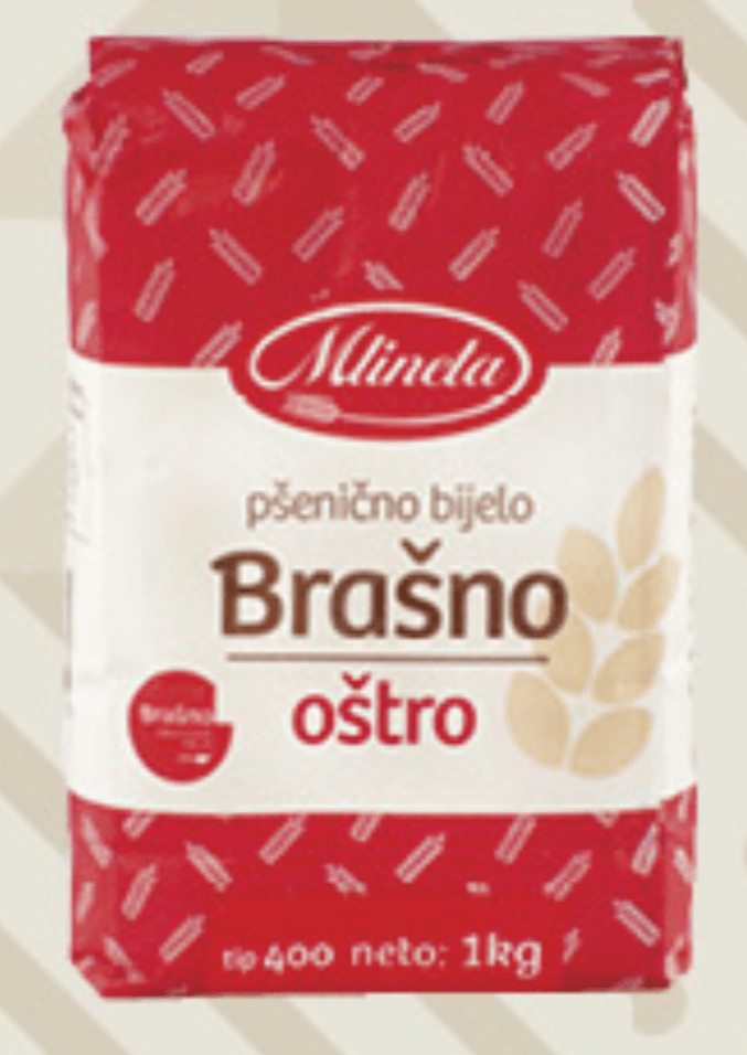 Mlineta Brašno 1kg - Akcija u trgovini Konzum