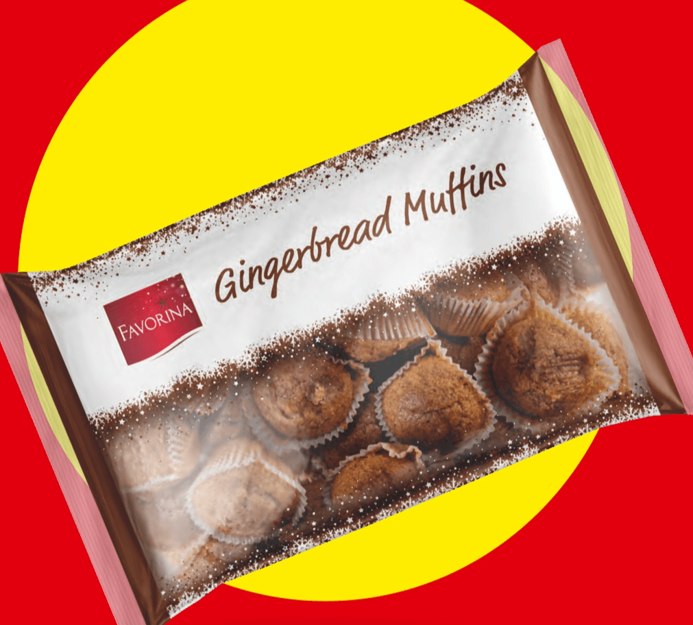 Favorina Muffini s okusom medenjaka 400 g - Akcija u trgovini Lidl