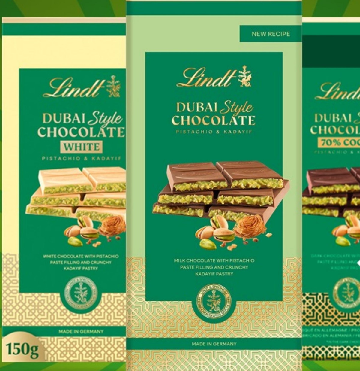 Lindt Dubai Style White 145g Akcija u trgovini Žabac