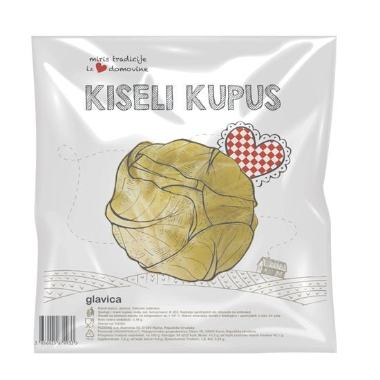 Kiseli kupus 1 kg MIRIS TRADICIJE IZ SRCA DOMOVINE - Akcija u trgovini Plodine