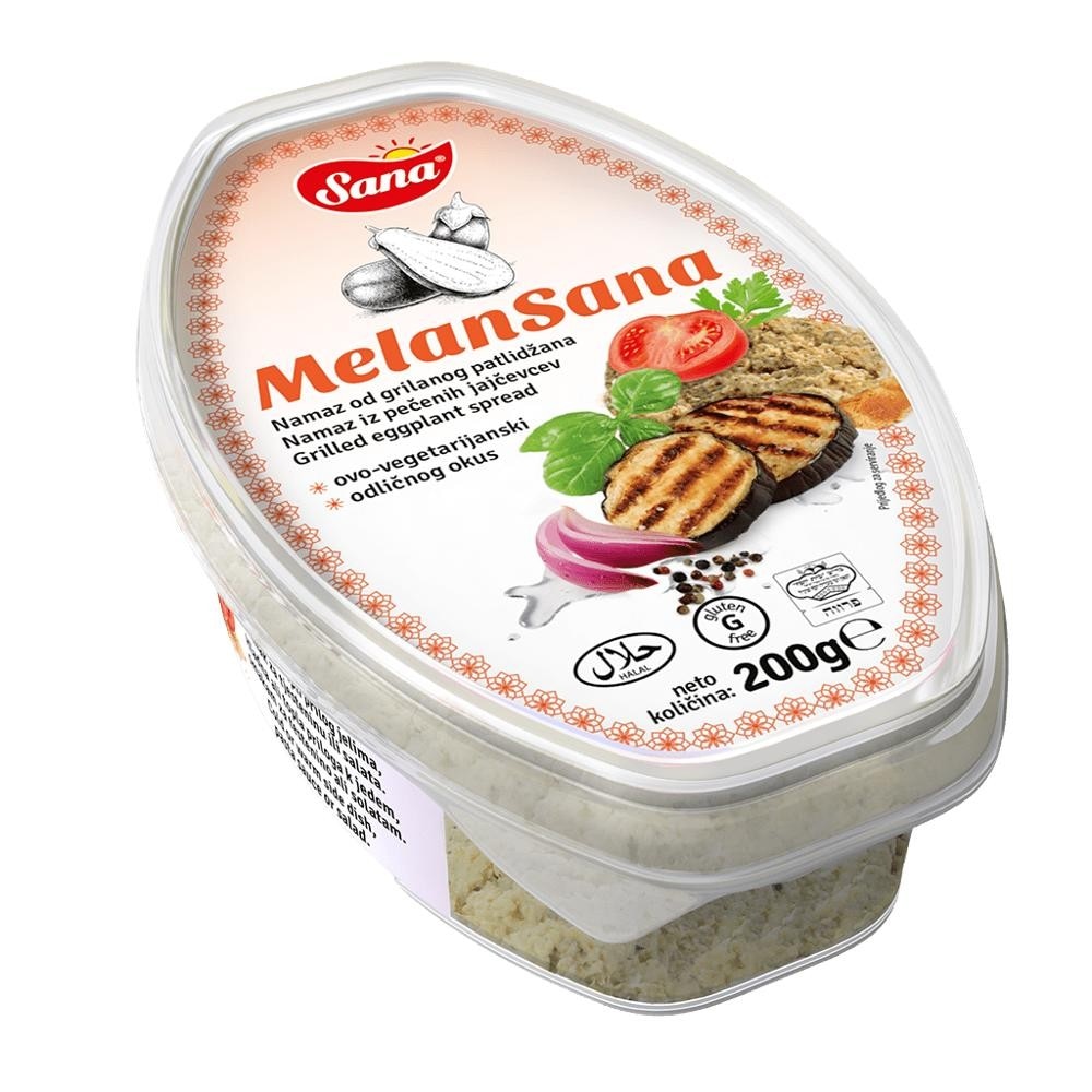 Hummus razne vrste ili namaz od patlidžana Sana 250 g ili 200 g Akcija u trgovini Spar