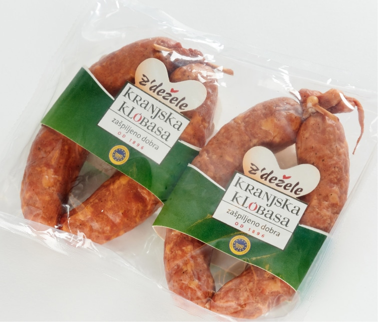 Z'Dežele Kranjska klobasa 480g Akcija u trgovini Pivac