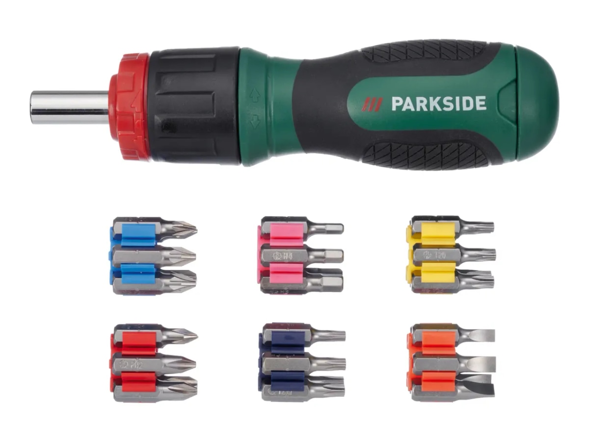 PARKSIDE® Set bitova s odvijačem 31 kom - Akcija u trgovini Kaufland