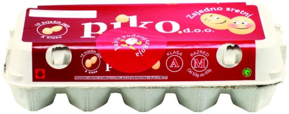 Piko Jaja klasa A 10 kom - Akcija u trgovini Lidl