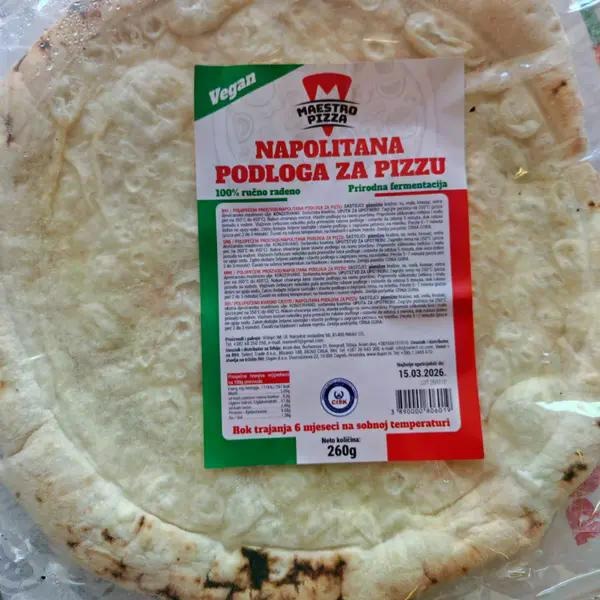 Podloga za pizzu Napolitana 260 g - Akcija u trgovini KTC