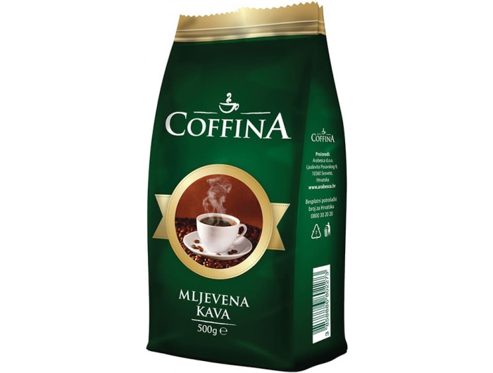 Mljevena kava 500 g Coffina - Akcija u trgovini Lidl