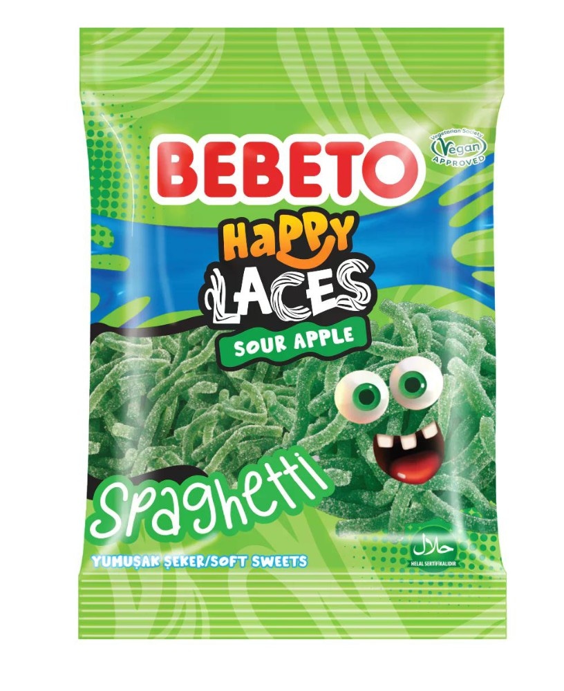 Bombon Bebeto spaghetti apple 80 g Akcija u trgovini Bakmaz