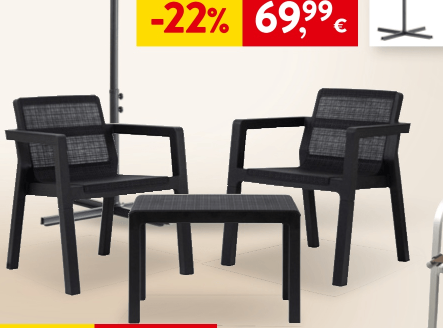 Garnitura Riviera 1 kom - Akcija u trgovini Interspar