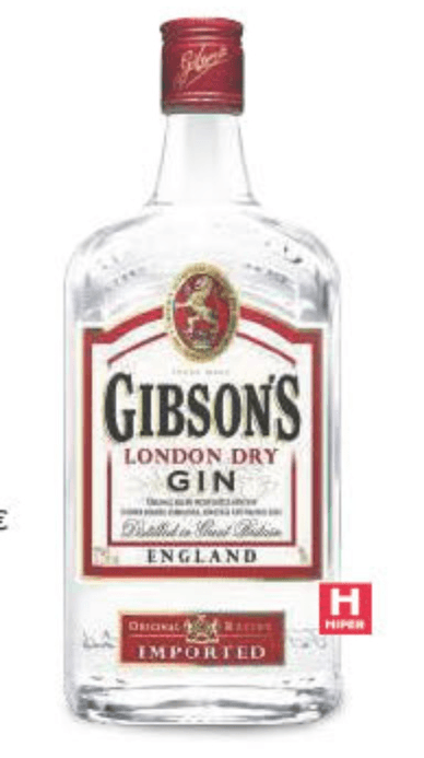 Gibson's Gin 0,7 L - Akcija u trgovini Tommy