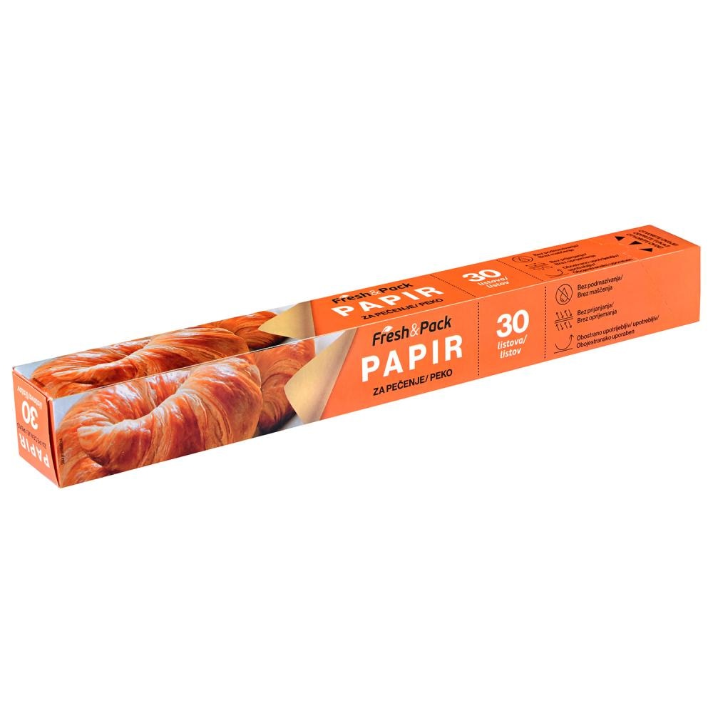 Fresco Papir za pečenje 30 listova - Akcija u trgovini Plodine