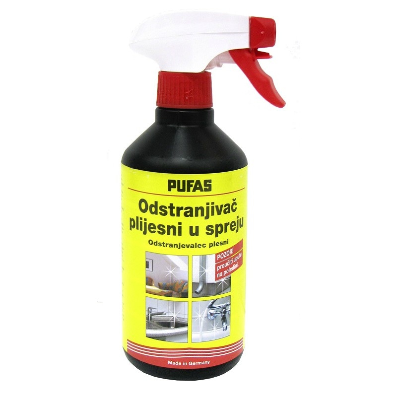 Odstranjivač plijesni u spreju 250 ml PUFAS Schimmel-entferner - Akcija u trgovini Bauhaus