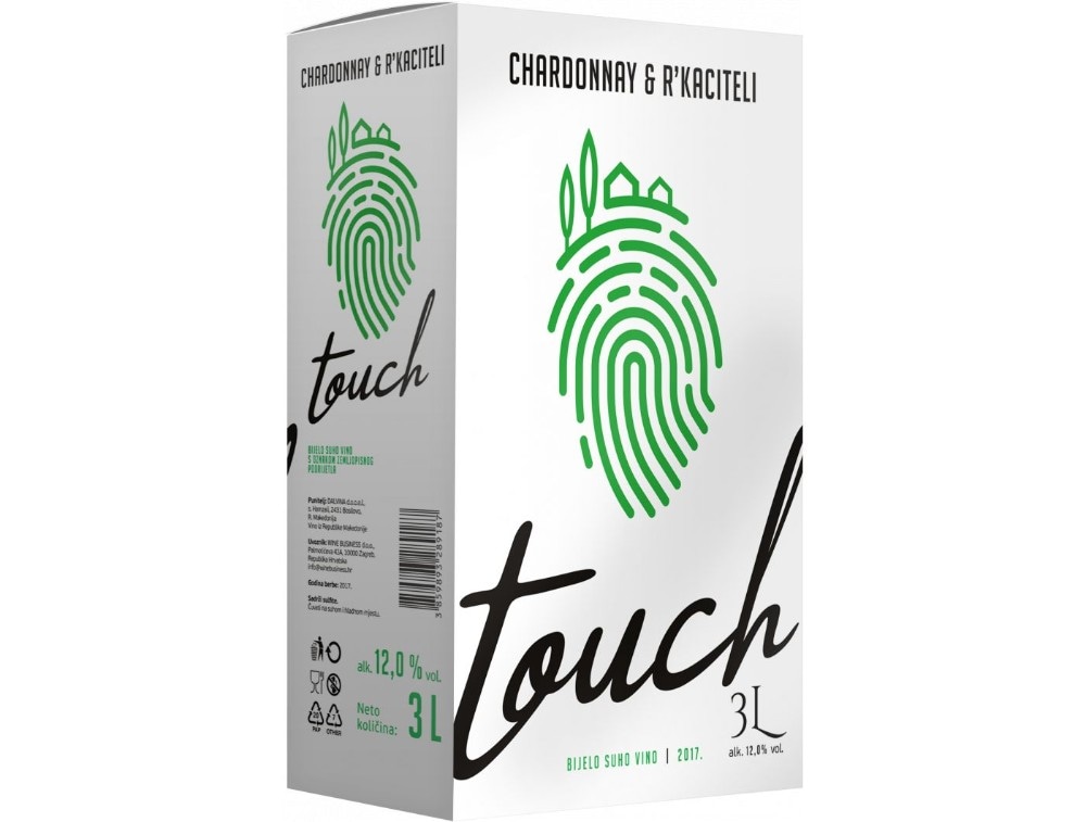 Touch Chardonnay & R'Kaciteli ili Cabarnet Sauvignon 3 L Akcija u trgovini Tommy