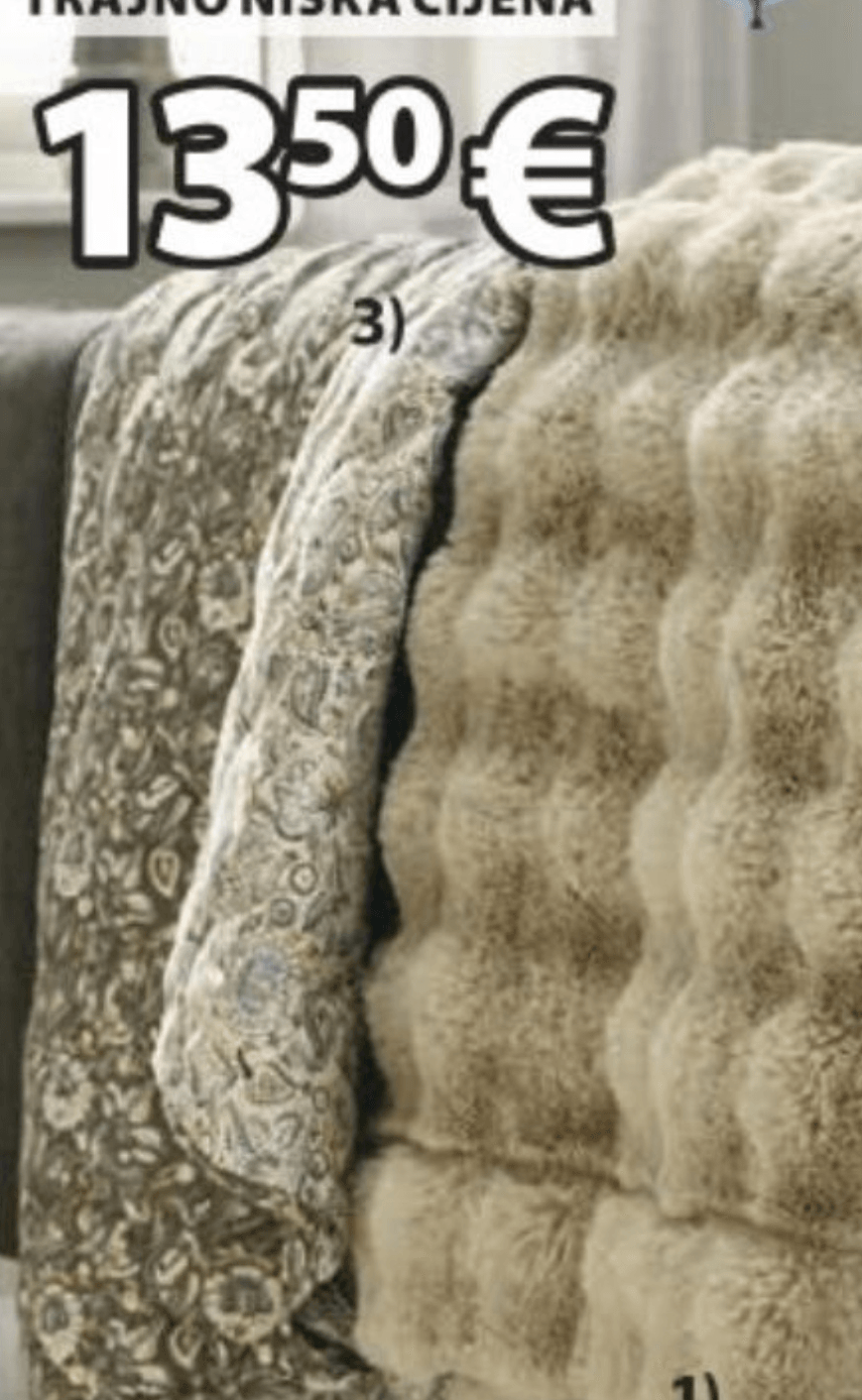 ENGKARSE deka 140x200 cm - Akcija u trgovini Jysk