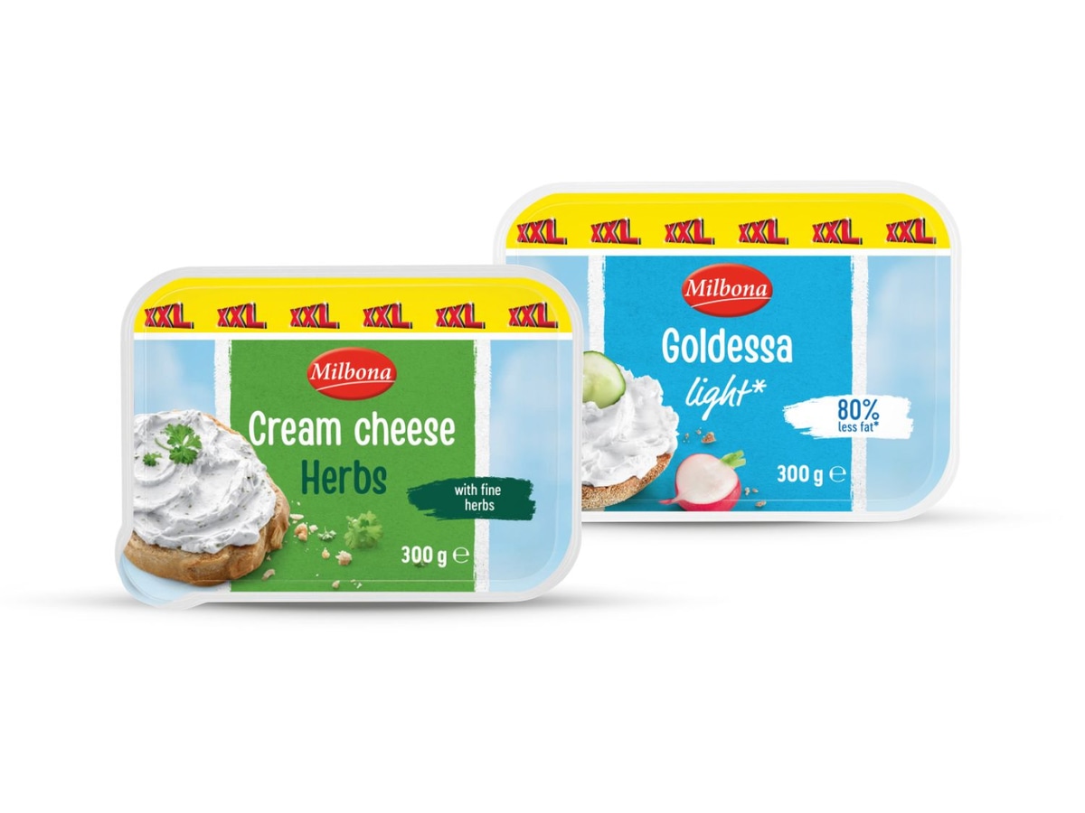 Milbona Sirni namaz XXL 300 g - Akcija u trgovini Lidl
