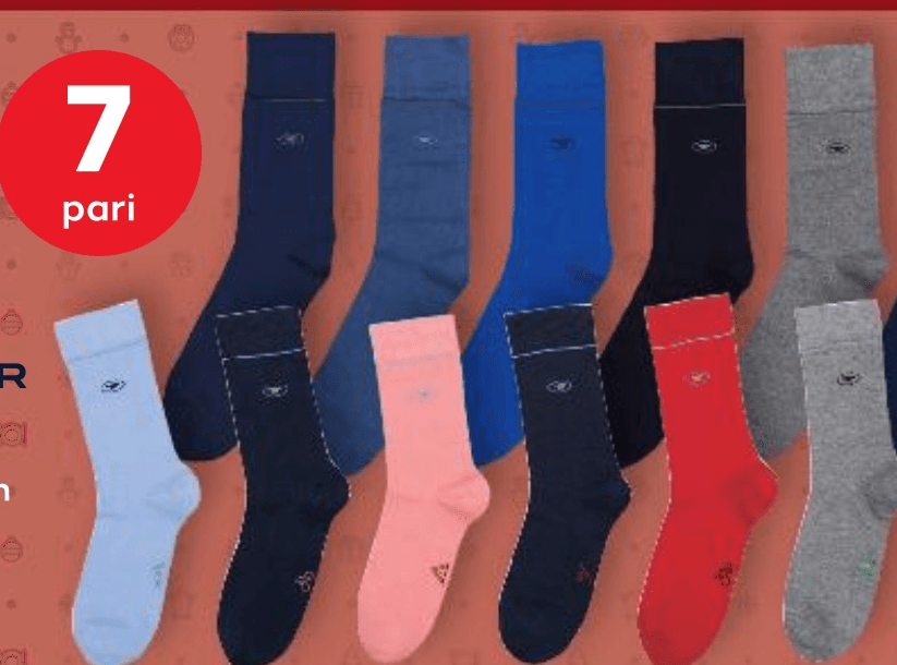 Čarape 7 pari TOM TAILOR - Akcija u trgovini Kaufland