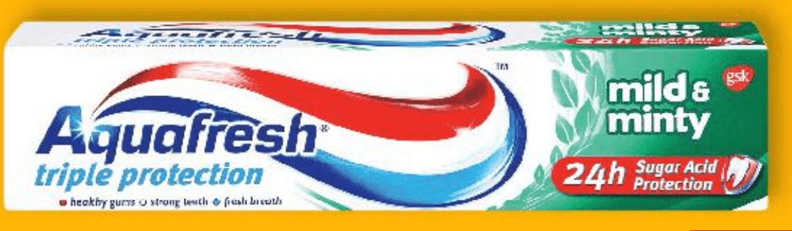 AQUAFRESH Zubna pasta 100 ml - Akcija u trgovini Kaufland