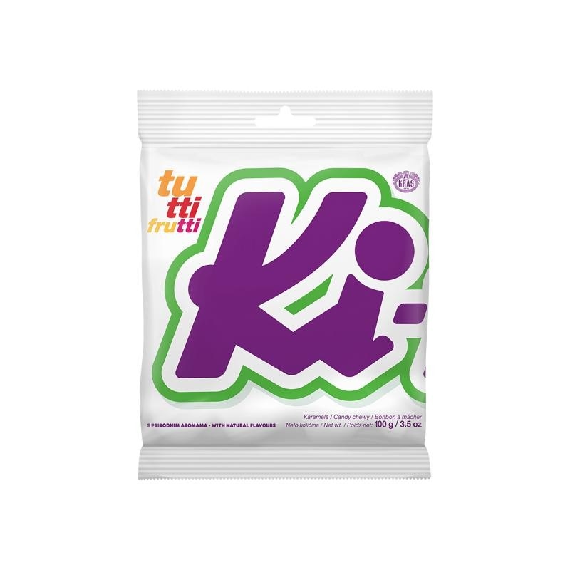 Bomboni KiKi tutti frutti plus 100 g Kraš Akcija u trgovini Djelo