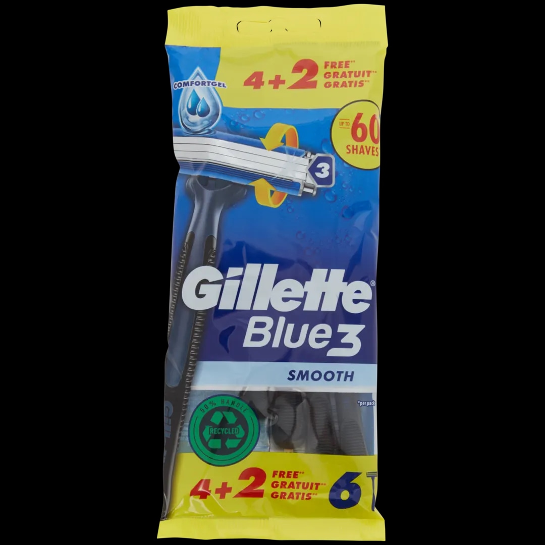 Gillette Blue3 britvice 6 dio - Akcija u trgovini Action