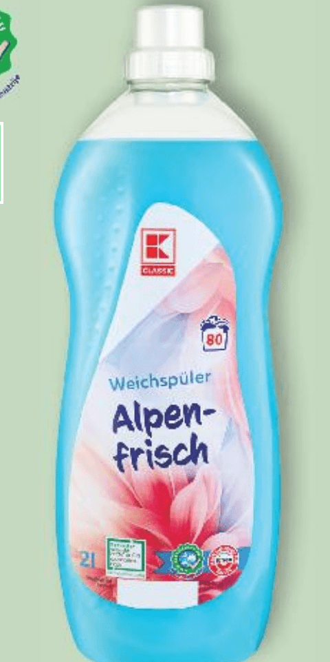 Classic Omekšivač rublja Alpenfrisch 2 L - Akcija u trgovini Kaufland