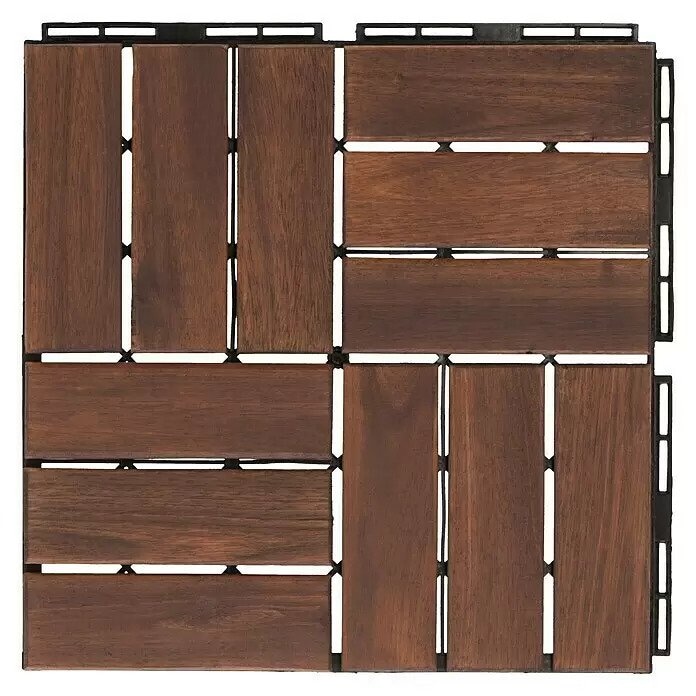 Drvena klik ploča d 30 x š 30 cm, 5 kom u paketu - Akcija u trgovini Bauhaus