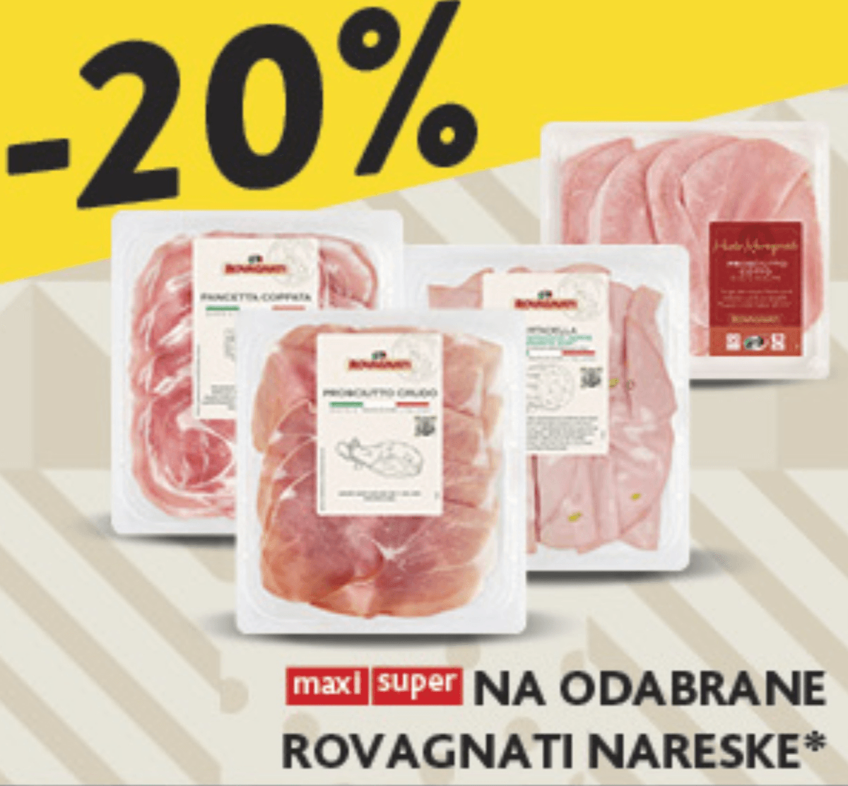Rovagnati Naresci Akcija u trgovini Konzum