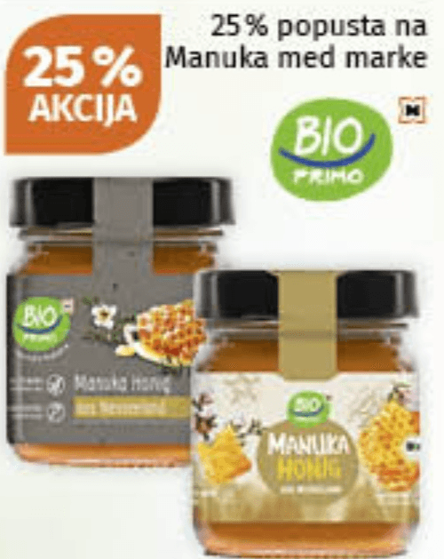 Manuka med - Akcija u trgovini Mueller
