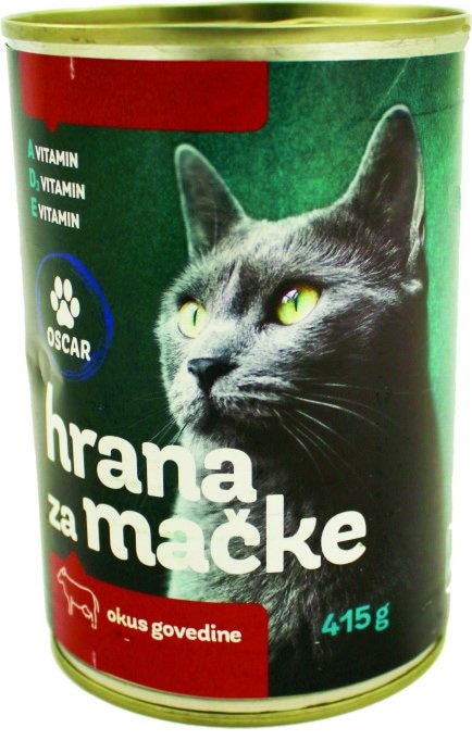 Oscar Hrana za mačke 415 g - Akcija u trgovini Boso