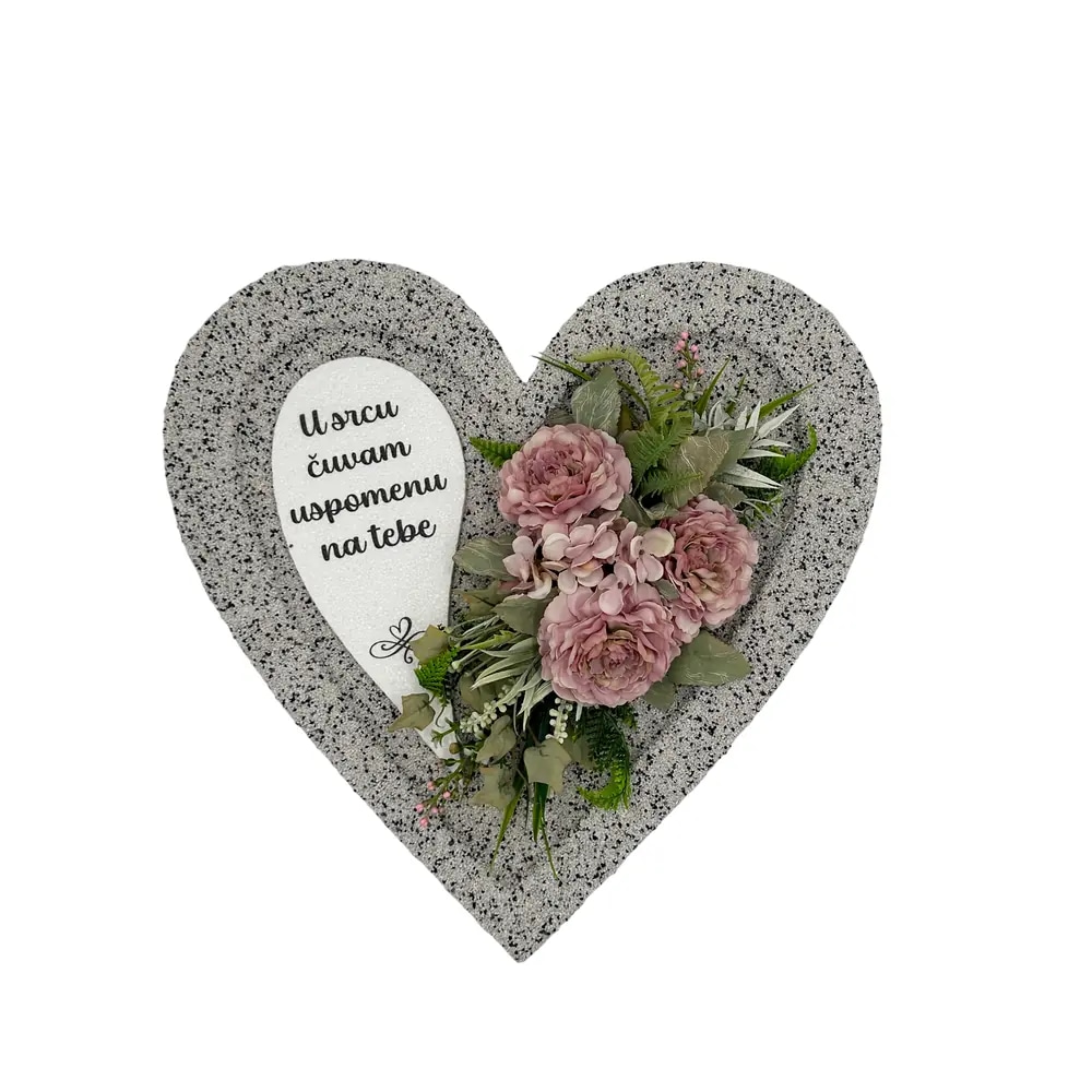 Aranžman Kamen Srce Akcija u trgovini Konzum