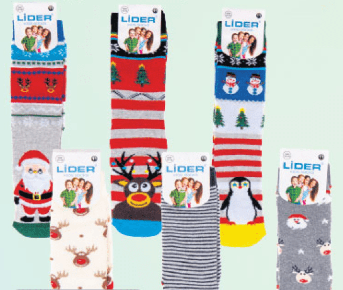 Čarape dječje božićne Lider - Akcija u trgovini KTC
