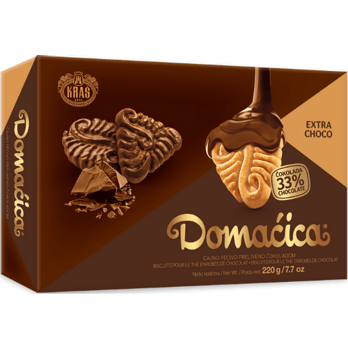 Kraš Domaćica Extra Choco 220 g - Akcija u trgovini Gavranović