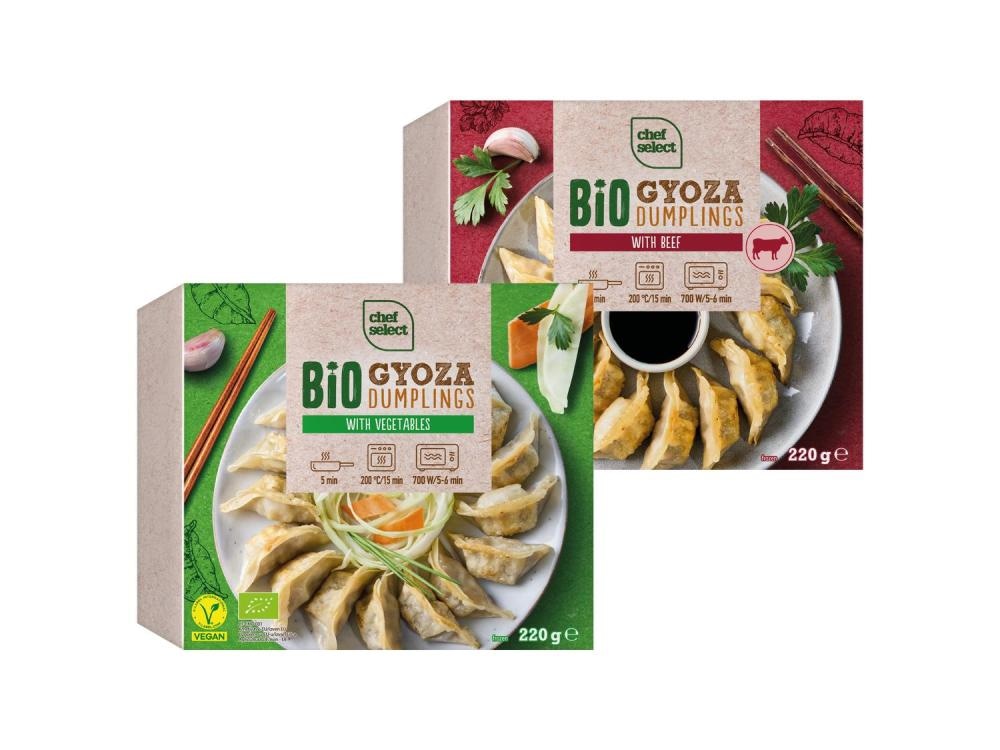 CHEF SELECT Bio gyoza 220 g - Akcija u trgovini Lidl