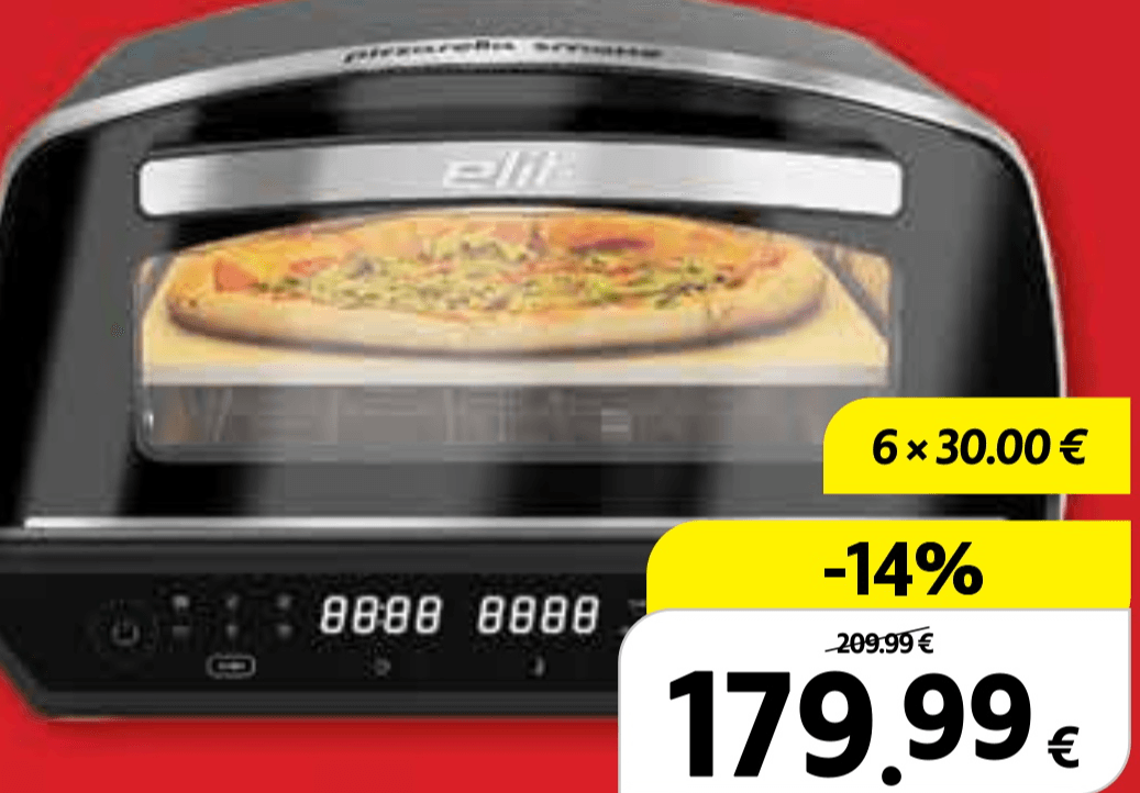 ELIT Električni pizza pekač - Akcija u trgovini Plodine