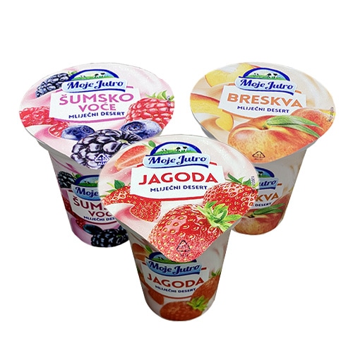 Moje Jutro Desert s voćem 150 g - Akcija u trgovini Studenac