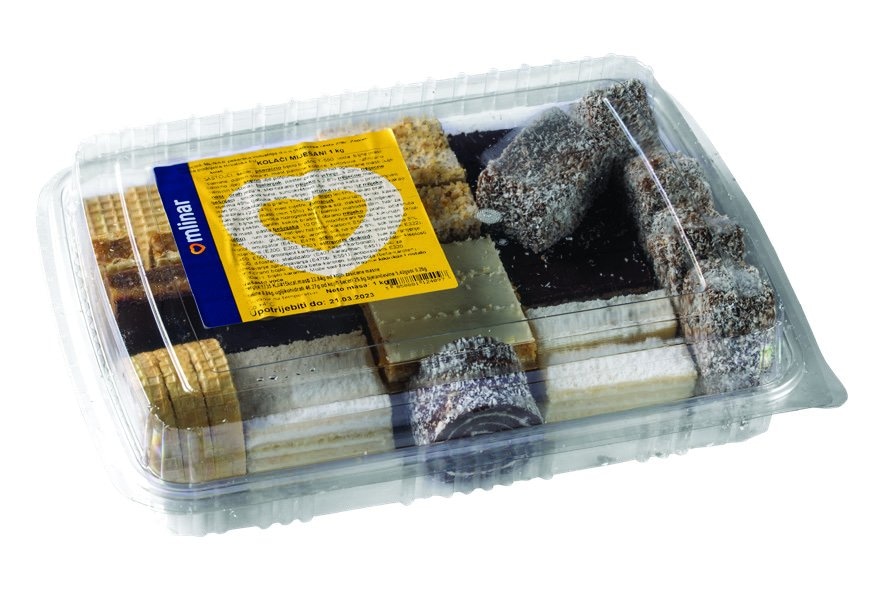 Kolači miješani 500 g Mlinar - Akcija u trgovini NTL