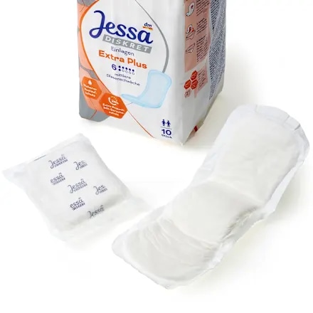Jessa ulošci za inkontinenciju extra 10 kom - Akcija u trgovini Dm