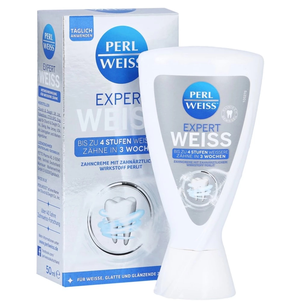 PERLWEISS Expert Weiss pasta za zube 50 ml - Akcija u trgovini Mueller