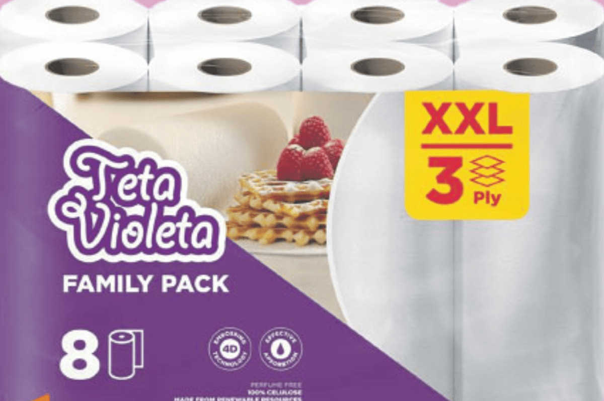 Violeta papirnati ručnici Family Pack 8 kom/pak - Akcija u trgovini KTC