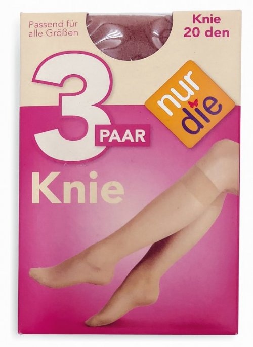 Ženske dokoljenke 3 para nur die - Akcija u trgovini Interspar