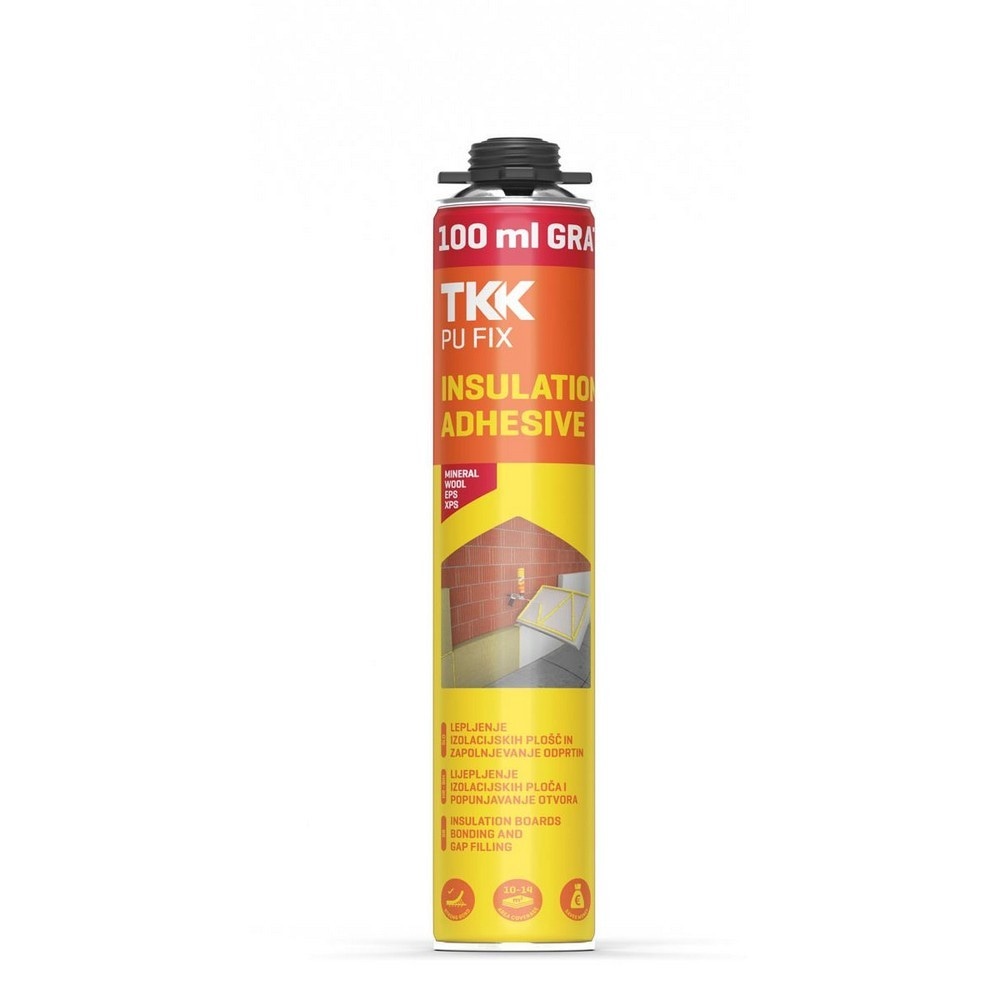 Pištoljska PU pjena za brtvljenje TKK FIX 850 ml Akcija u trgovini Pevex