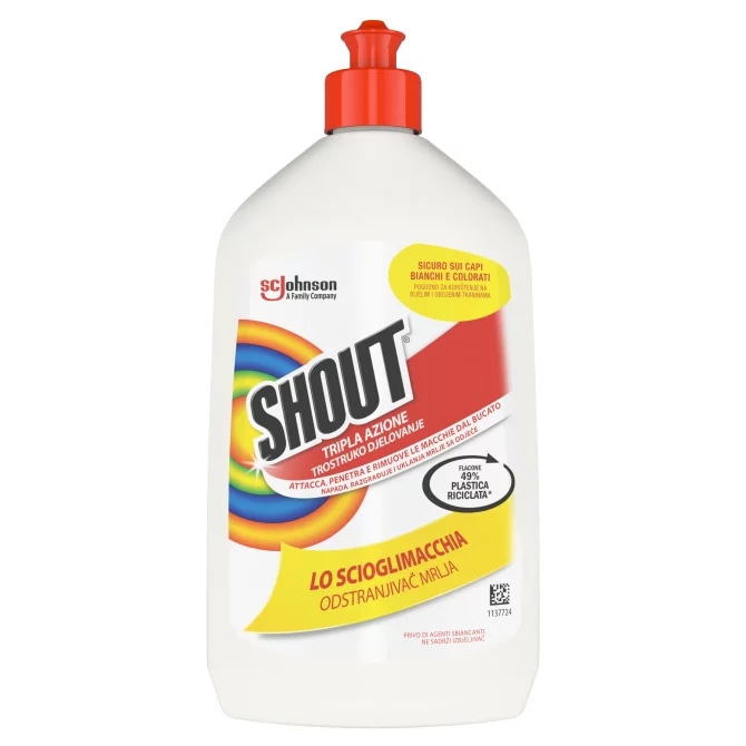 Shout sredstvo za uklanjanje mrlja 500 ml Akcija u trgovini Bakmaz