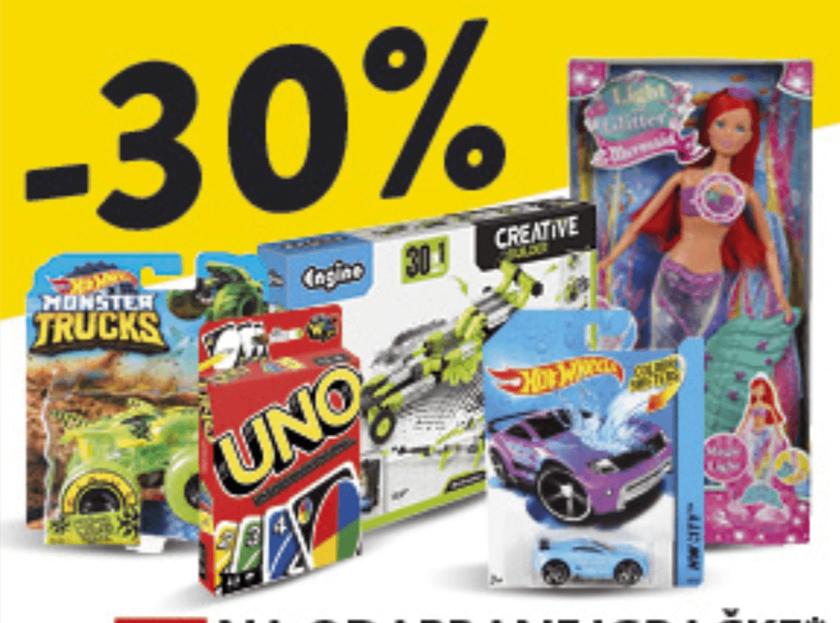 Odabrane igračke - Akcija u trgovini Konzum