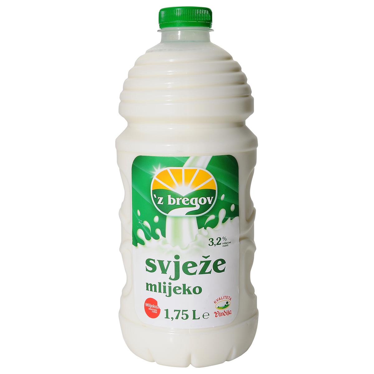 'Z bregov Svježe mlijeko 1,75l Vindija - Akcija u trgovini Konzum