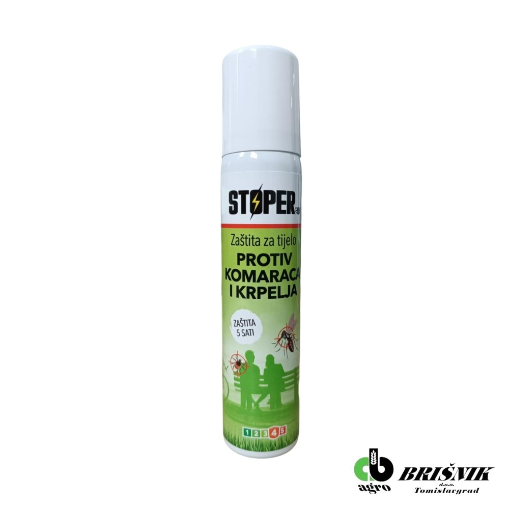 Stoper Sprej protiv komaraca i krpelja 80ml - Akcija u trgovini Pivac