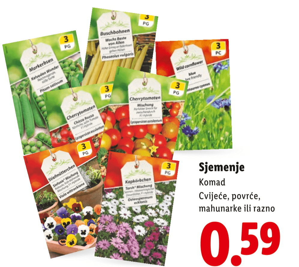 Sjemenje - Akcija u trgovini Lidl