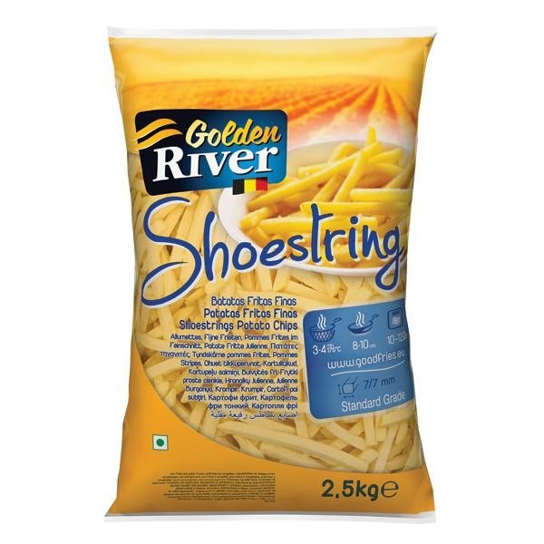 Golden River Pommes Shoestring 7-7 2.5 kg Akcija u trgovini Stanić Diskont
